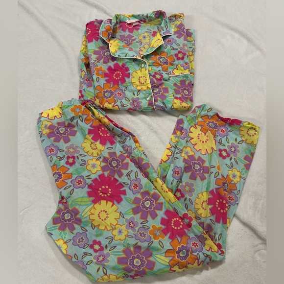 Victorias Secret Floral Pijama Set - Picture 1 of 8